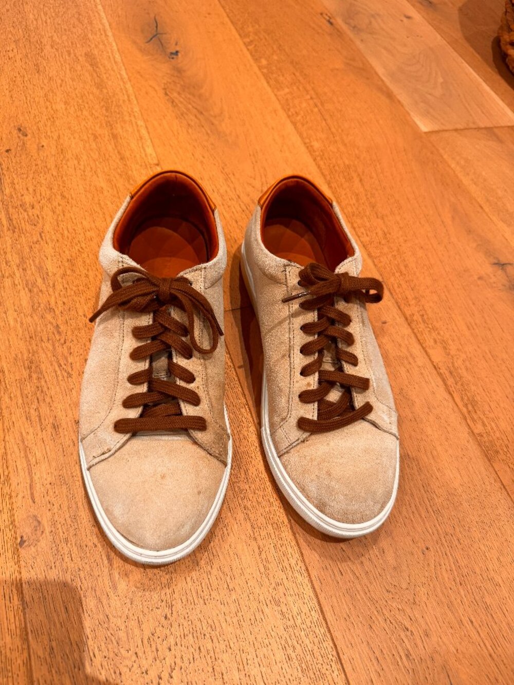 Allen Edmonds Suede Lace-up Sneakers Men's size 10.5 D.